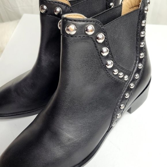 Zara Black Studded Booties - Picture 13 of 13